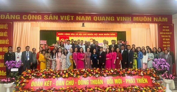 Lâm Đồng hoàn thành Đại hội Mặt trận Tổ quốc Việt Nam cấp xã trước 1 tháng