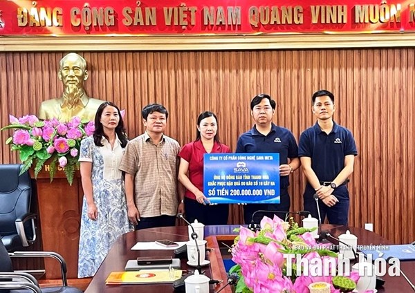 Thanh Hoá: Uỷ ban MTTQ Việt Nam tỉnh tiếp nhận ủng hộ khắc phục thiệt hại do cơn bão số 10 