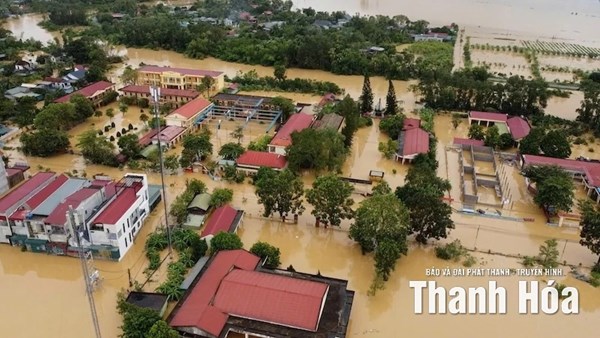 Thanh Hoá: Vận động ủng hộ đồng bào bị thiệt hại do cơn bão số 10 gây ra