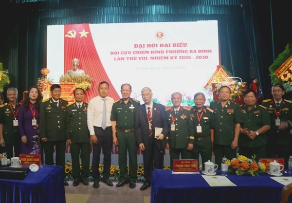 Đại hội đại biểu Hội Cựu chiến binh cấp cơ sở Thành phố Hà Nội nhiệm kỳ 2025-2030: Thành công từ sự đổi mới và đoàn kết