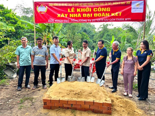 Tây Ninh: Khởi công xây dựng nhà Đại đoàn kết tại phường Trảng Bàng