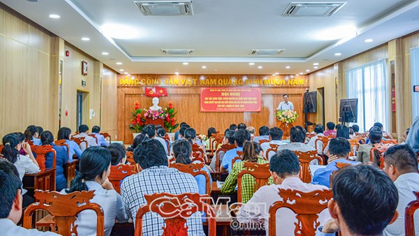 Cà Mau: Ủy ban MTTQ Việt Nam tỉnh quán triệt Nghị quyết Đại hội Đảng bộ các cơ quan Đảng tỉnh