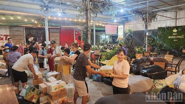 Đồng Tháp hướng về đồng bào vùng bão, lũ