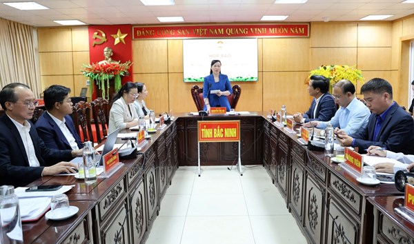 Họp báo tuyên truyền Đại hội đại biểu Mặt trận Tổ quốc Việt Nam tỉnh Bắc Ninh lần thứ I, nhiệm kỳ 2025 - 2030