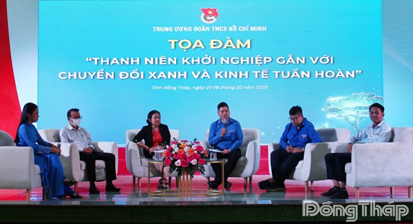 Thanh niên Đồng Tháp và khát vọng khởi nghiệp “xanh“