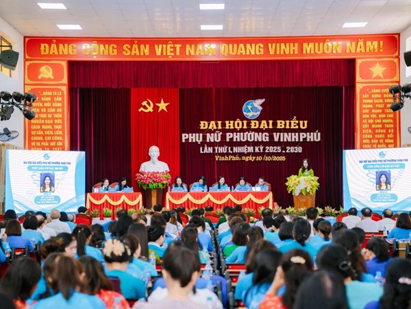 100% xã, phường ở Nghệ An hoàn thành Đại hội đại biểu phụ nữ nhiệm kỳ 2025 - 2030