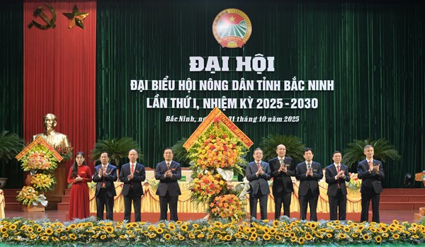 Bắc Ninh: Đại hội đại biểu Hội Nông dân tỉnh Bắc Ninh lần thứ I, nhiệm kỳ 2025 – 2030