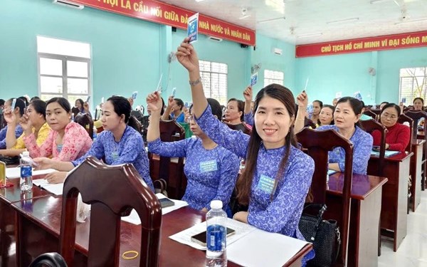 Cần Thơ: 100% xã, phường hoàn thành Đại hội đại biểu Phụ nữ nhiệm kỳ 2025 - 2030