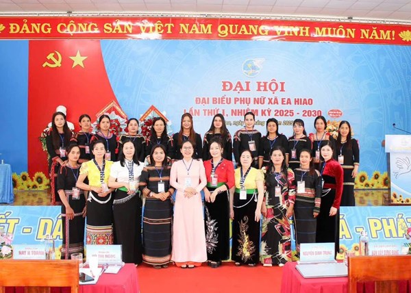 Đắk Lắk: 102 xã, phường tổ chức thành công Đại hội đại biểu phụ nữ nhiệm kỳ 2025-2030