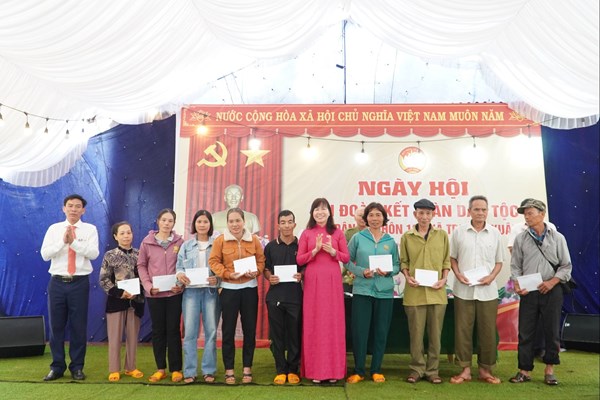 Lâm Đồng: Thôn 10, xã Trường Xuân vui hội Đại đoàn kết toàn dân tộc