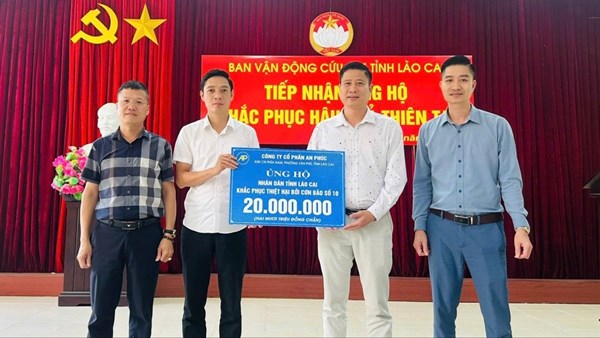 Lào Cai: Ủy ban MTTQ Việt Nam tỉnh đã tiếp nhận hơn 82 tỷ đồng sẻ chia cùng đồng bào Lào Cai khắc phục hậu quả bão số 10