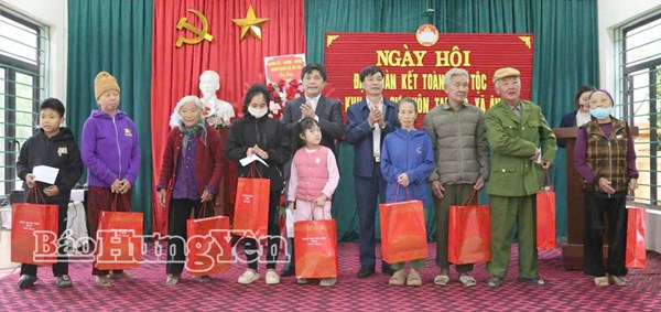 Hưng Yên: Niềm vui Ngày hội Đại đoàn kết toàn dân tộc