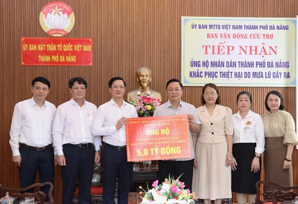 Hải Phòng ủng hộ Đà Nẵng 5 tỷ đồng hỗ trợ người dân khắc phục hậu quả lũ lụt