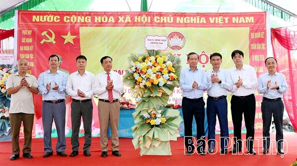 Phú Thọ: Ngày hội Đại đoàn kết toàn dân tộc tại khu 5 Yên Kiện