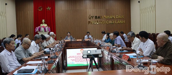 Đồng Tháp: Ủy ban MTTQ Việt Nam tỉnh góp ý dự thảo báo cáo chính trị trình Đại hội đại biểu MTTQ Việt Nam lần thứ I