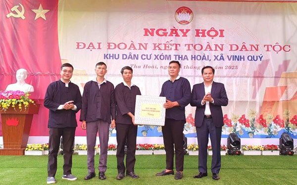Cao Bằng: Sôi nổi ngày hội Đại đoàn kết toàn dân tộc tại các khu dân cư 
