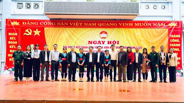 Lai Châu: Ngày hội Đại đoàn kết toàn dân tộc và văn hóa quân dân năm 2025