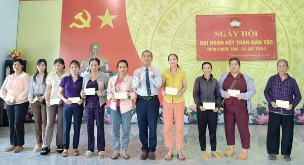 Lâm Đồng: Ngày hội Đại đoàn kết toàn dân tộc thôn Phước Thái và thôn 7