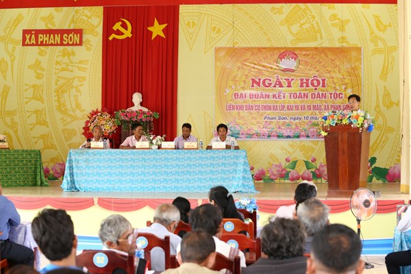 Lâm Đồng: Ngày hội Đại đoàn kết toàn dân tộc tại liên khu dân cư Ka Líp, Kai Ya và Ya Mâu