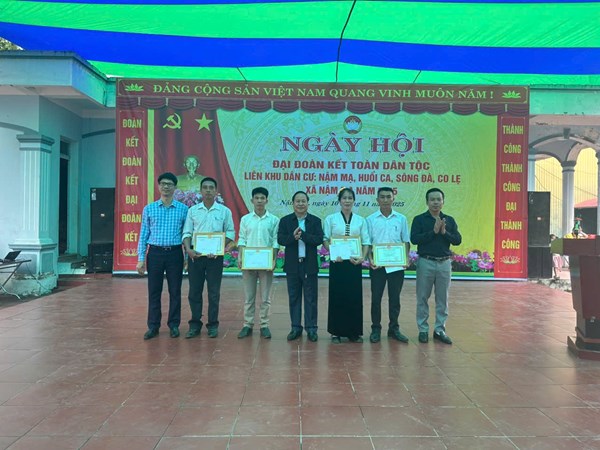 Lai Châu: Ngày hội Đại đoàn kết toàn dân tộc liên khu dân cư Nậm Mạ, Huổi Ca, Sông Đà, Co Lẹ và bản Dền Thàng