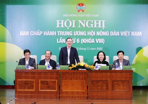 Hội nghị Ban Chấp hành Trung ương Hội Nông dân Việt Nam lần thứ 6, khóa VIII