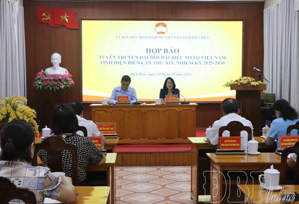 Điện Biên: 300 đại biểu chính thức dự Đại hội đại biểu MTTQ Việt Nam tỉnh lần thứ XIV, nhiệm kỳ 2025 - 2030