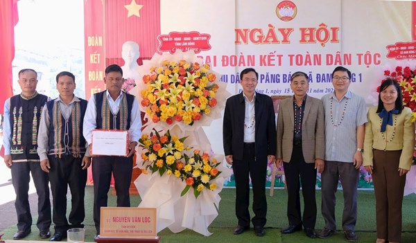 Lâm Đồng: Sôi nổi Ngày hội Đại đoàn kết toàn dân tộc tại các địa phương trong tỉnh