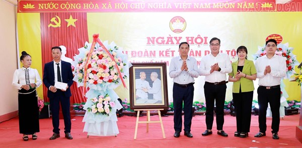 Lào Cai: Ngày hội Đại đoàn kết toàn dân tộc với nhân dân trên địa bàn tỉnh