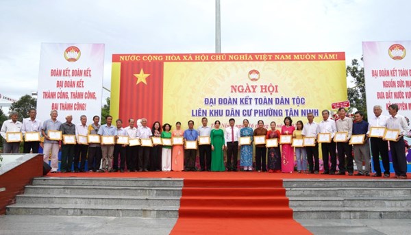 Tây Ninh: Ngày hội Đại đoàn kết toàn dân tộc lan tỏa khắp các địa phương trong tỉnh