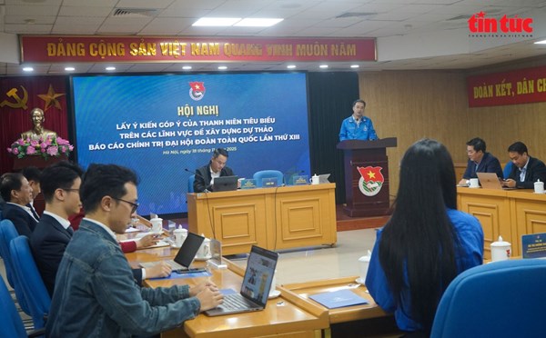 Trung ương Đoàn tổ chức Hội nghị góp ý xây dựng Dự thảo báo cáo chính trị Đại hội Đoàn toàn quốc lần thứ XIII