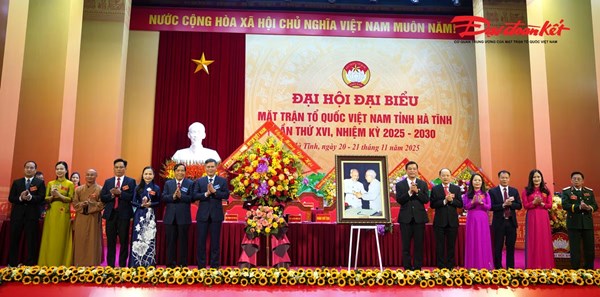 Hà Tĩnh: Đại hội đại biểu MTTQ Việt Nam tỉnh Hà Tĩnh lần thứ XVI, nhiệm kỳ 2025-2030