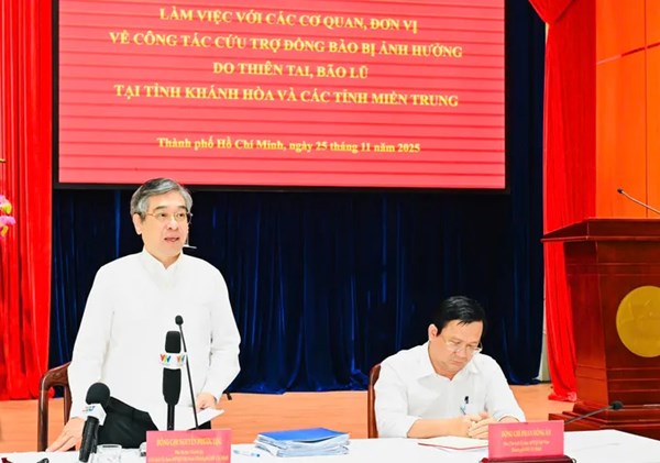 TPHCM khẩn cấp hỗ trợ Khánh Hòa tái thiết sau bão lũ