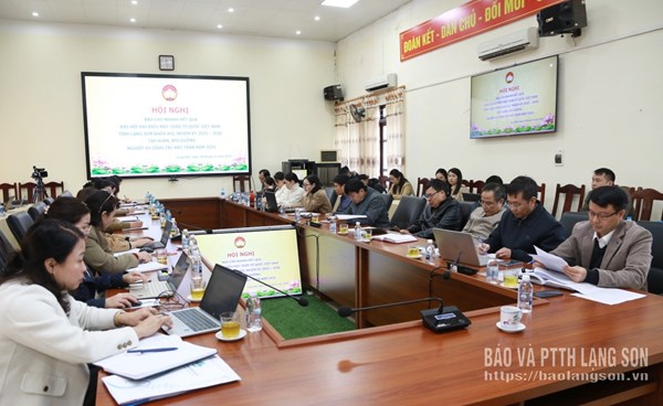 Lạng Sơn: Ủy ban MTTQ Việt Nam tỉnh tổ chức tập huấn, bồi dưỡng nghiệp vụ công tác Mặt trận năm 2025