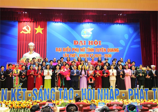 Tuyên Quang: Đại hội đại biểu Hội LHPN Việt Nam tỉnh lần thứ I, nhiệm kỳ 2025 - 2030