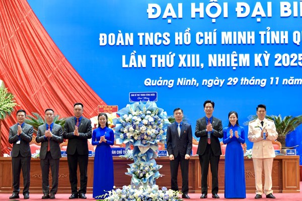 Đại hội đại biểu Đoàn TNCS Hồ Chí Minh tỉnh Quảng Ninh lần thứ XIII, nhiệm kỳ 2025 – 2030