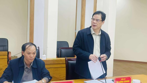 Cao Bằng: Chủ tịch Ủy ban MTTQ Việt Nam tỉnh làm việc với Đảng ủy phường Thục Phán 