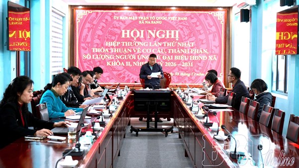 Điện Biên: Hội nghị hiệp thương lần thứ nhất Ủy ban MTTQ Việt Nam xã Na Sang