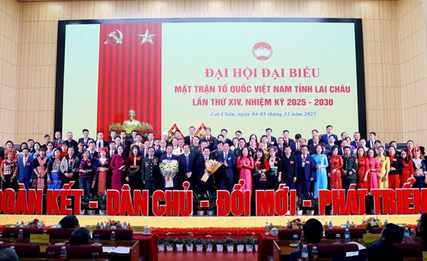 Đại hội Đại biểu Mặt trận Tổ quốc Việt Nam tỉnh Lai Châu lần thứ XIV, nhiệm kỳ 2025 - 2030