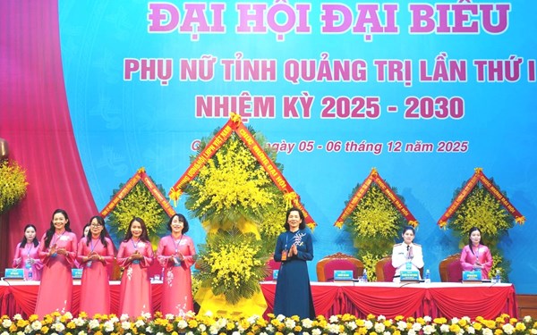 Đại hội đại biểu phụ nữ tỉnh Quảng Trị lần thứ I, nhiệm kỳ 2025-2030