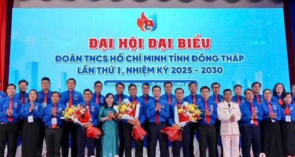 Đồng Tháp: Đại hội đại biểu Đoàn TNCS Hồ Chí Minh tỉnh lần thứ I, nhiệm kỳ 2025 - 2030