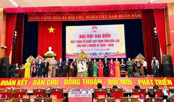 Đại hội đại biểu Mặt trận Tổ quốc Việt Nam tỉnh Đắk Lắk lần thứ I, nhiệm kỳ 2025 - 2030