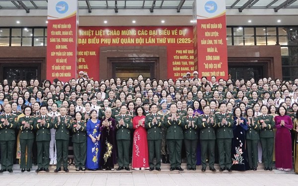 Đại hội đại biểu Phụ nữ Quân đội lần thứ VIII, nhiệm kỳ 2025-2030