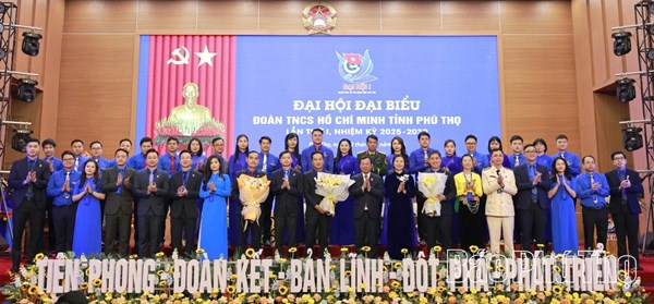 Phú Thọ: Đại hội đại biểu Đoàn TNCS Hồ Chí Minh tỉnh lần thứ I, nhiệm kỳ 2025-2030