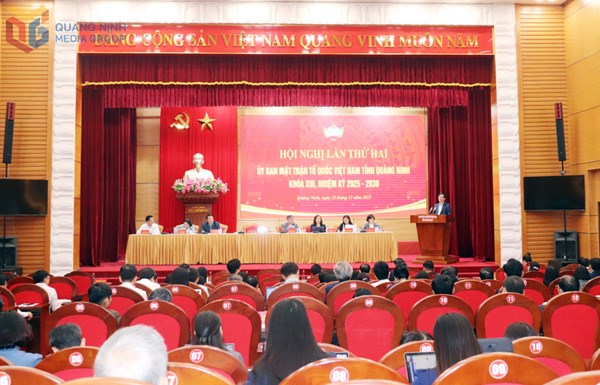 Quảng Ninh: Ủy ban MTTQ Việt Nam tỉnh tổ chức Hội nghị lần thứ 2 khóa XIII, nhiệm kỳ 2025-2030 