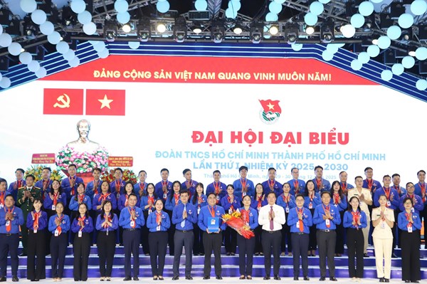 TP Hồ Chí Minh: Đại hội đại biểu Đoàn TNCS Hồ Chí Minh thành phố lần thứ I, nhiệm kỳ 2025 – 2030
