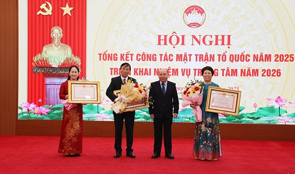 Phú Thọ: Ủy ban MTTQ Việt Nam tỉnh triển khai nhiệm vụ trọng tâm năm 2026