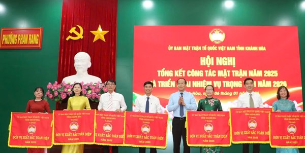 Khánh Hòa: Ủy ban MTTQ Việt Nam tỉnh tổ chức Hội nghị tổng kết công tác năm 2025