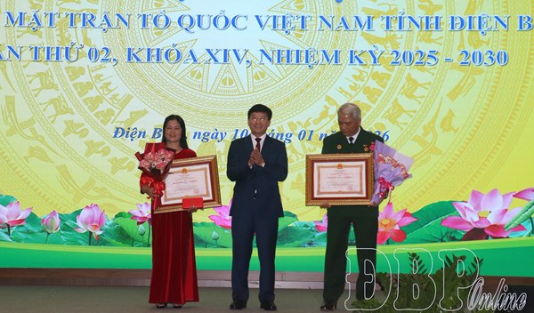 Điện Biên: Hội nghị Ủy ban MTTQ Việt Nam tỉnh lần thứ 2, khóa XIV, nhiệm kỳ 2025 - 2030