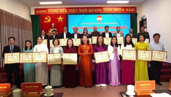 Hội nghị Ủy ban MTTQ Việt Nam thành phố Huế lần thứ hai, khóa XI, nhiệm kỳ 2025-2030