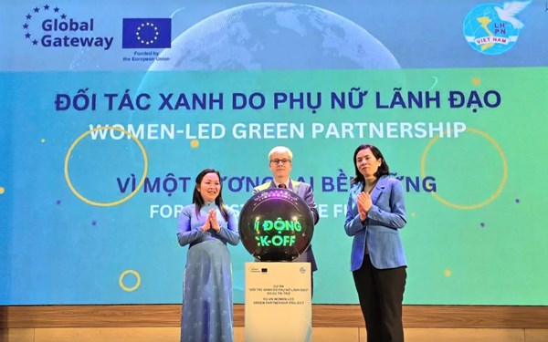 Trung ương Hội LHPN Việt Nam phát động Cuộc thi “Phụ nữ kiến tạo tương lai xanh“